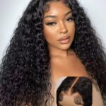 glueless human hair wig styling