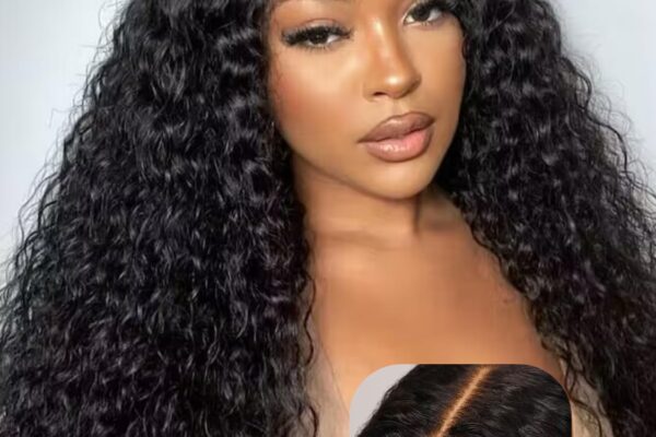 glueless human hair wig styling