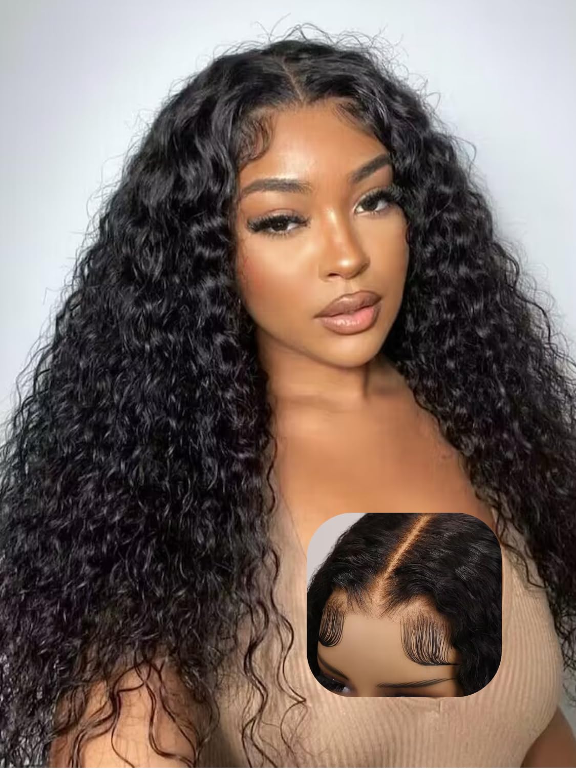 glueless human hair wig styling