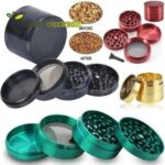 Tobacco grinder with ground tobacco