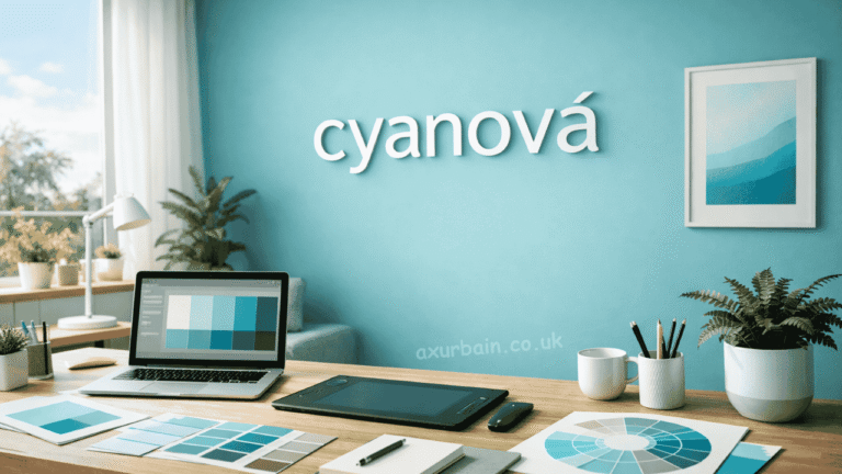 Cyanová