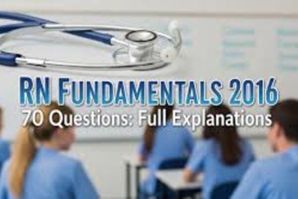 RN Fundamentals 2016