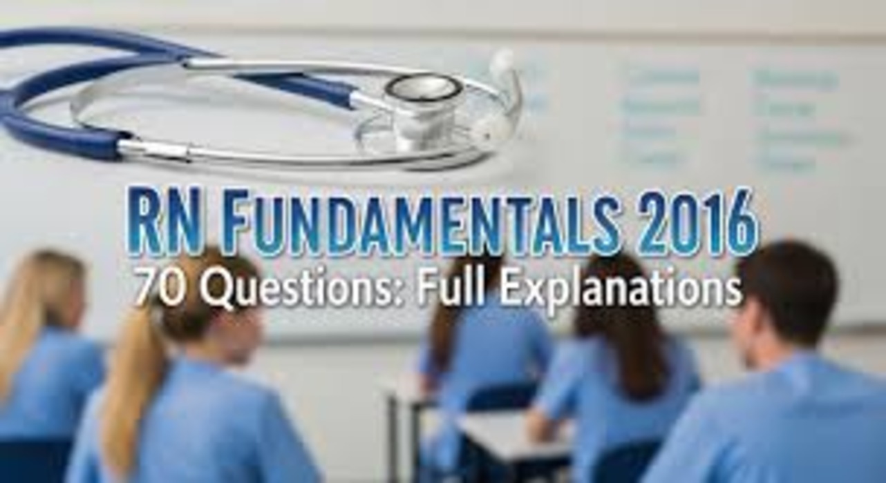 RN Fundamentals 2016